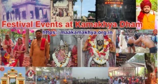 Festival events at Kamakhya Dham temple